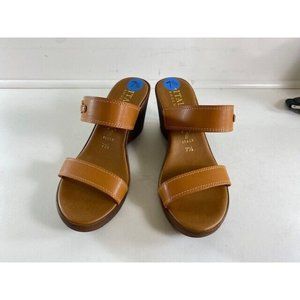 ITALIAN Brown Women Heels size 7.5